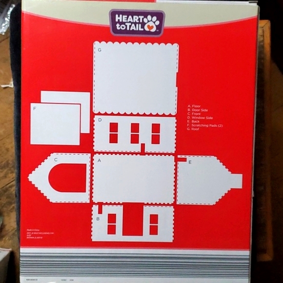 π HP π β€οΈ π HEARTS & TAIL TREE FARM CAT SCRATCHING PLAYHOUSE β€οΈ π - Picture 3 of 10